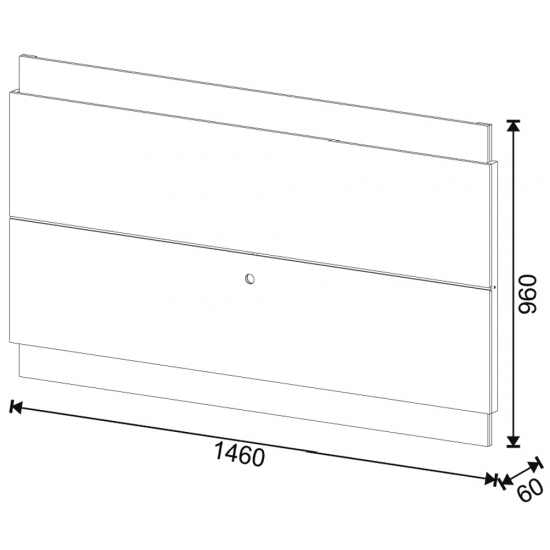 Painel Classic 1.4 - Imcal - Com Kit Fita Led 