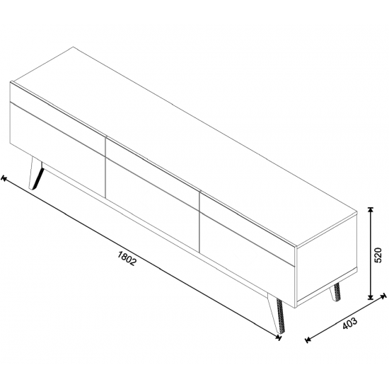 Rack Classic 3G 1.8 - Imcal - Branco