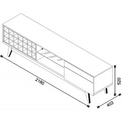 Rack Classic AD 2.2 - Imcal - Branco