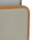 Cama Casal Padrão Loop com Cabeceira Estofada Cama Casal Padrão Loop com Cabeceira Estofada