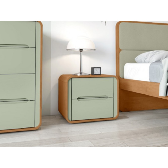 Mesa de Cabeceira Loop 2 Gavetas