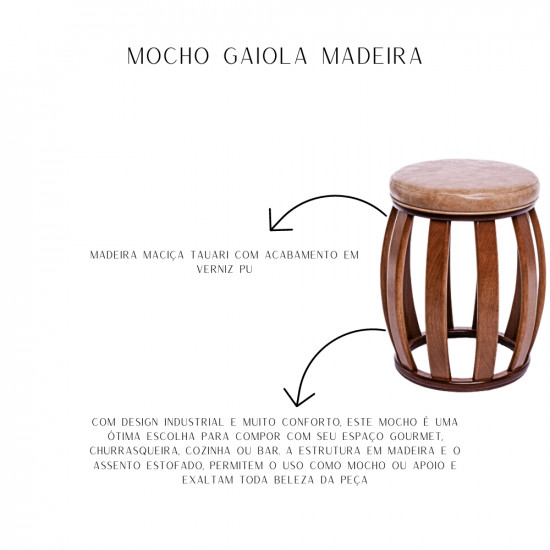 Mocho Gaiola Madeira