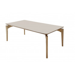 Mesa Diana Com Vidro  - Rafana - 160x90