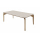 Mesa Diana Com Vidro  - Rafana - 160x90